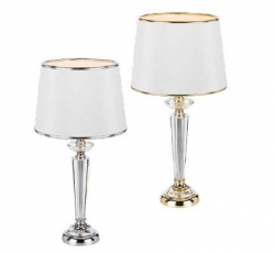DIANA TABLE LAMP - GD/CRM - Click for more info